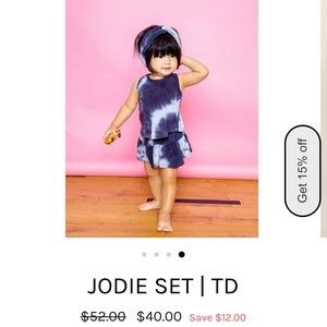 Joah Love Jodie Set- Tye Dye